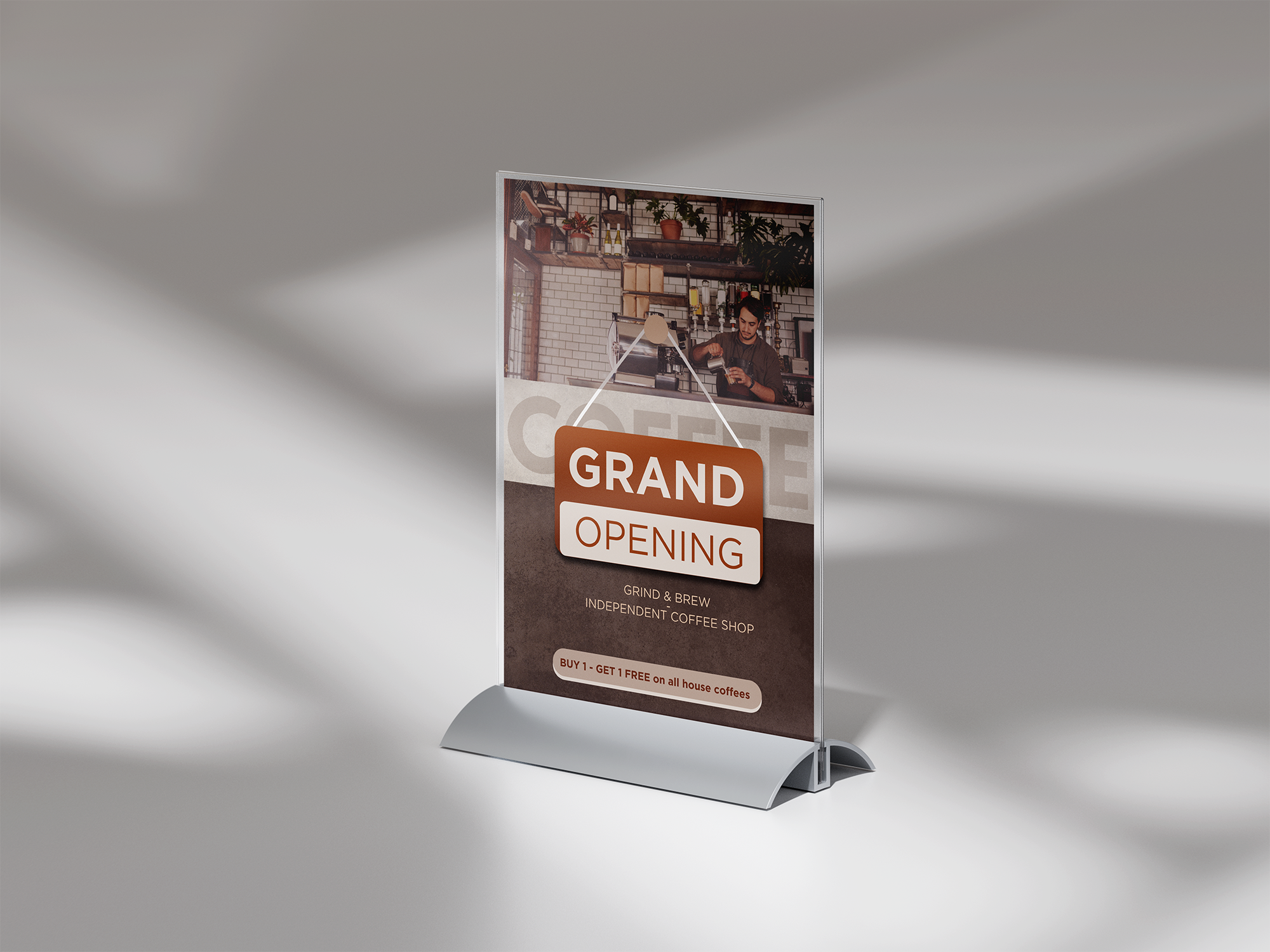 Grind and Brew flyer two