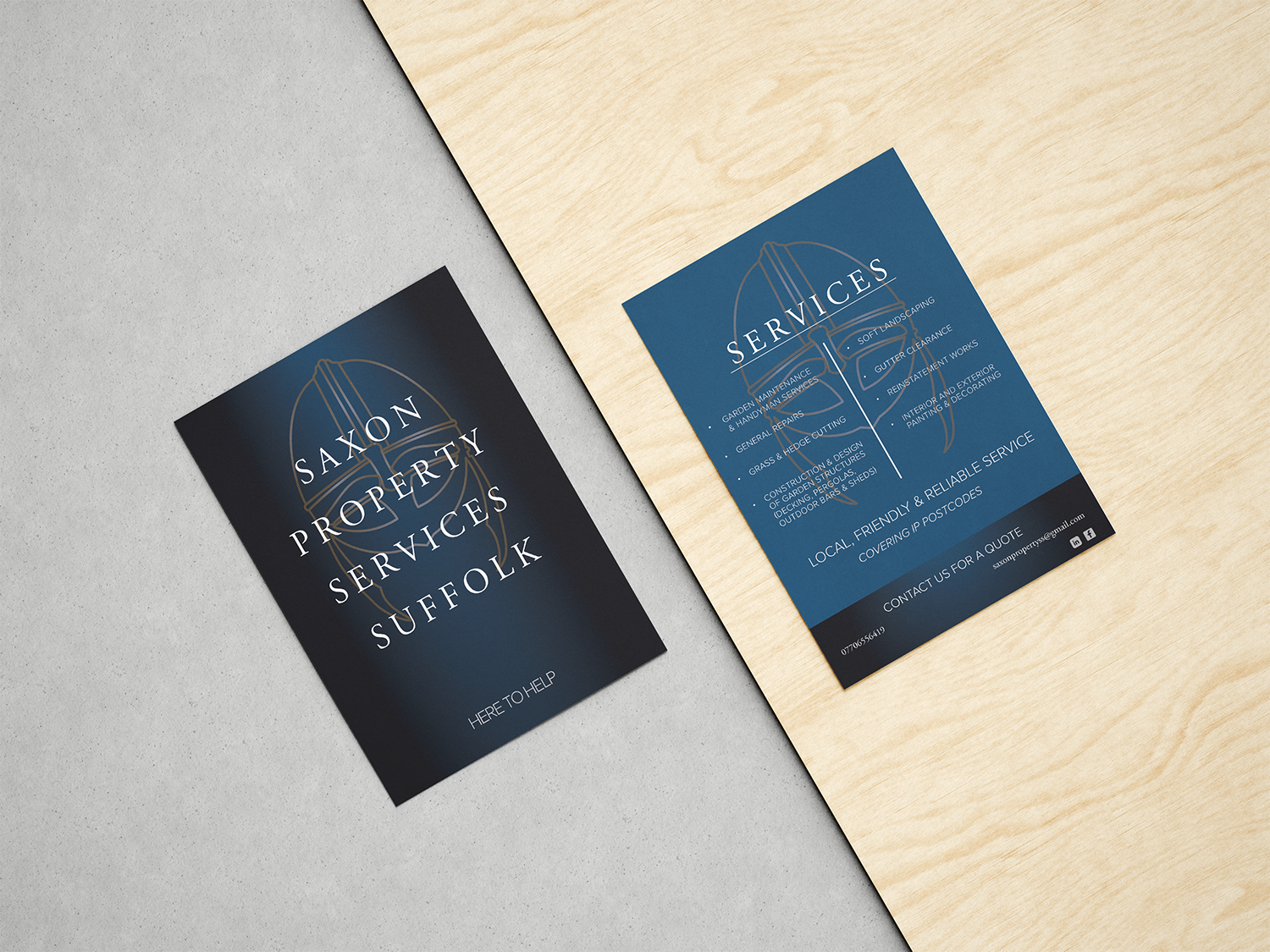 Saxon Property Services Suffolk flyer
