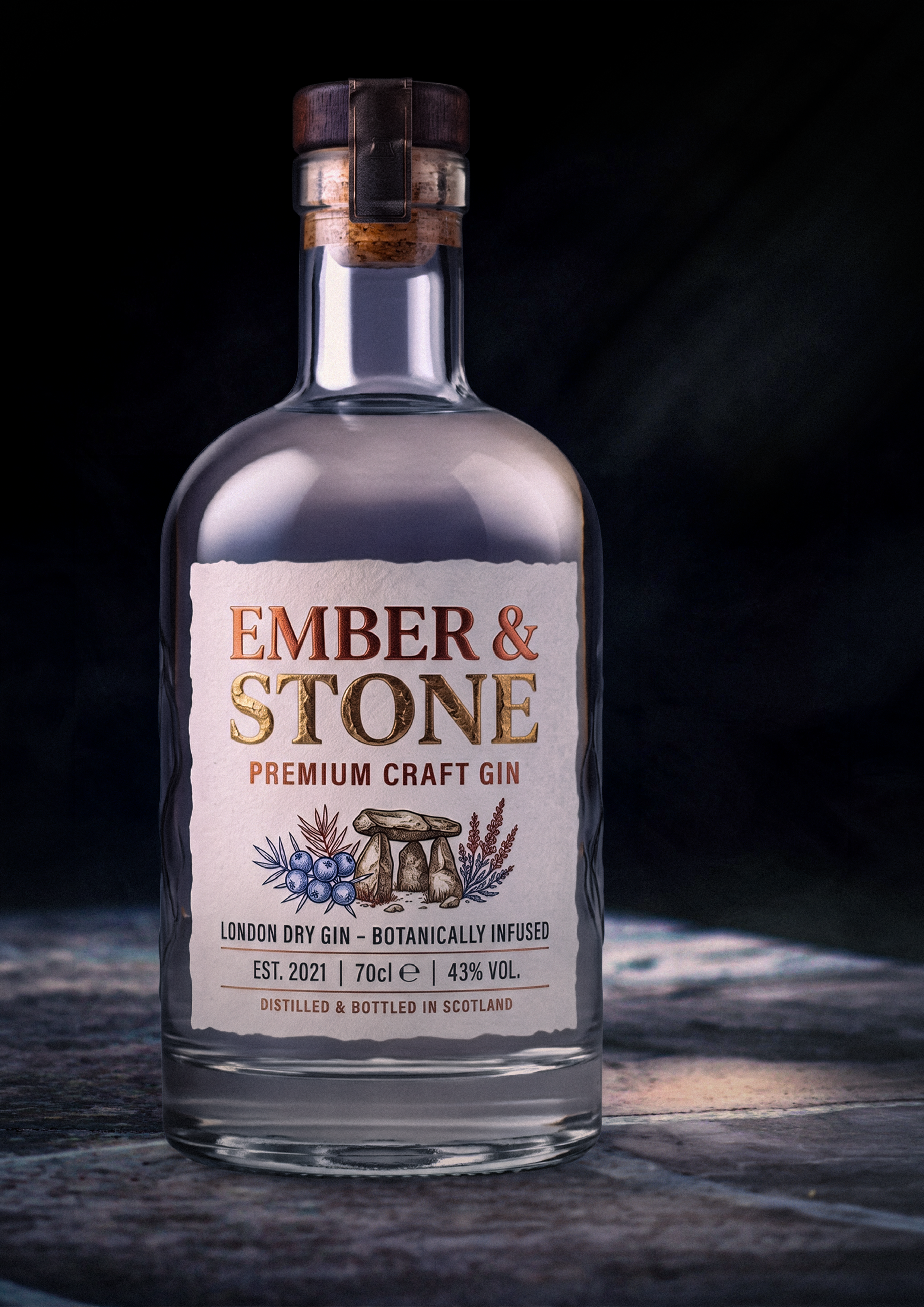 Ember and Stone product after lifestyle composite