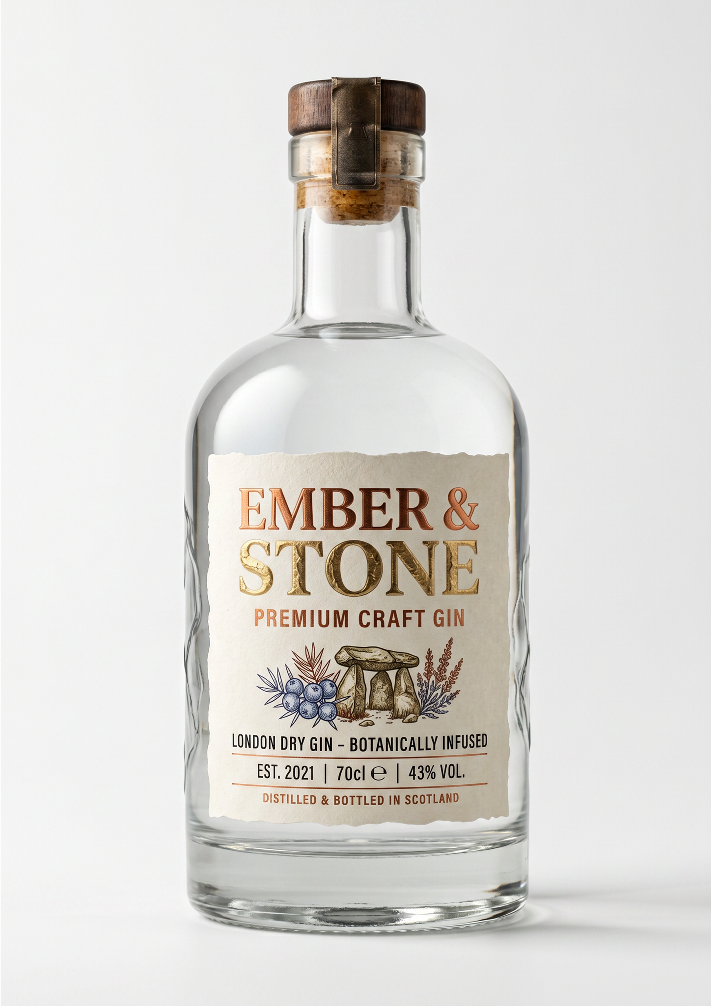 Ember and Stone product before compositing