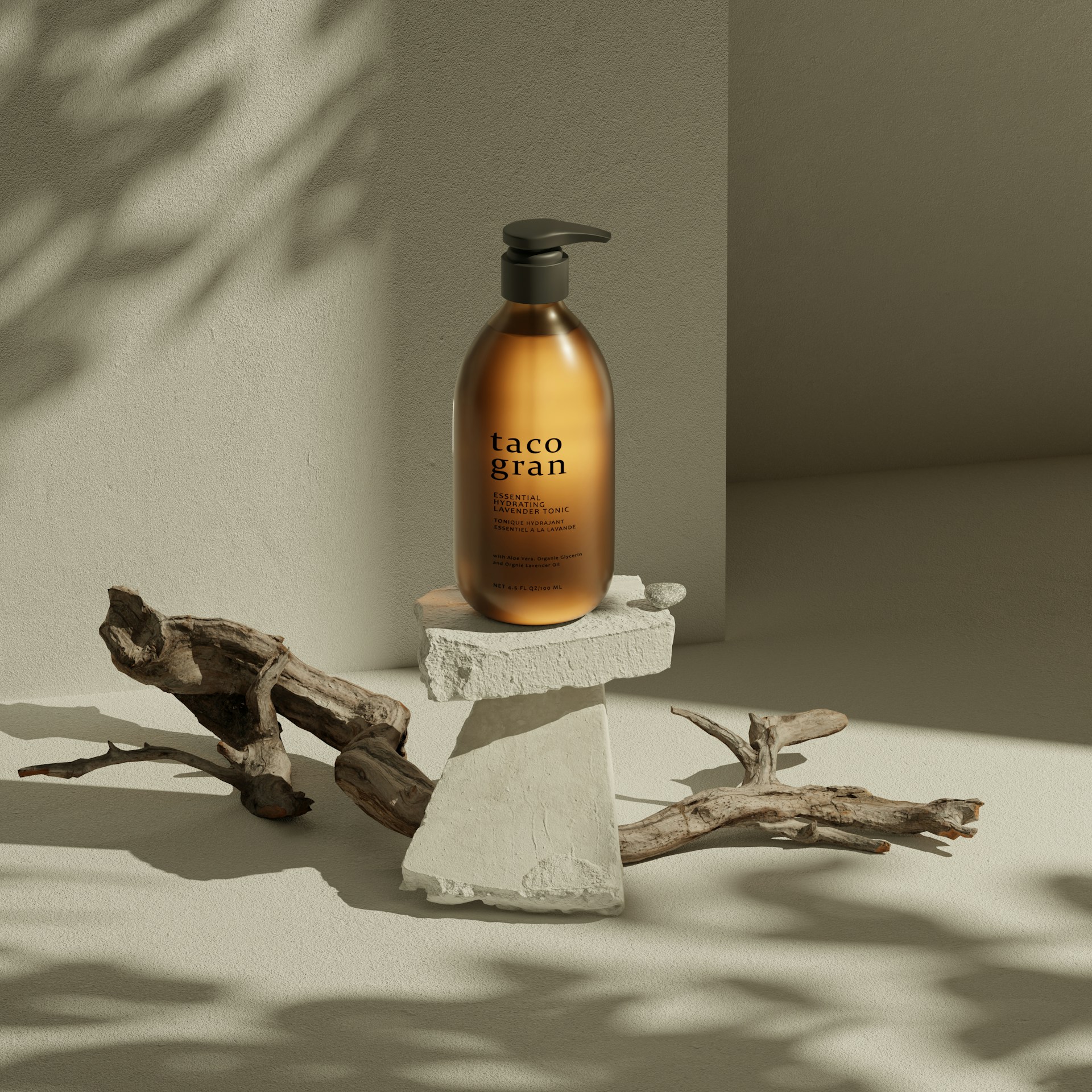 Taco Gran bottle before retouching